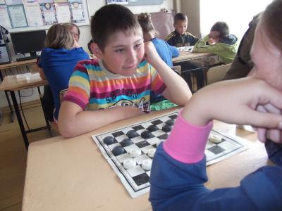 В ерахтурском «Малышке» прошли шашечные баталии